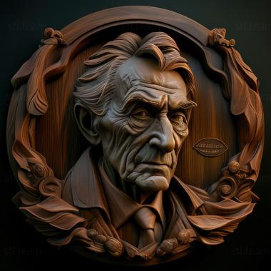 3D model Edward Green Malbone American artist (STL)